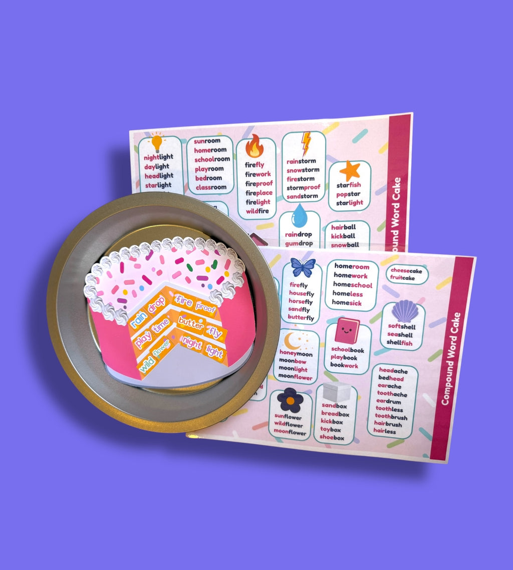Step 6: Compound Words Cake