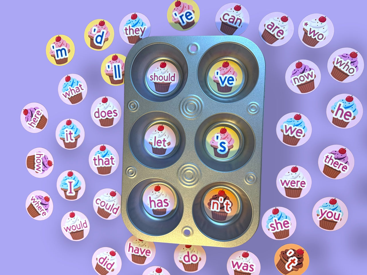 Step 6: Contraction Cupcakes