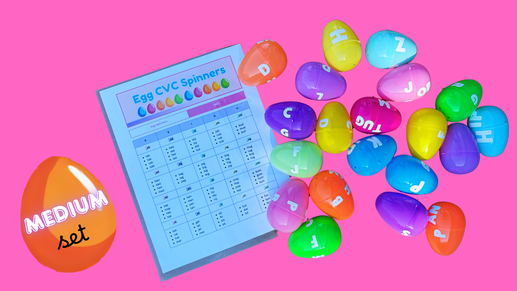 Step 2: CVC Egg Spinners (Medium)