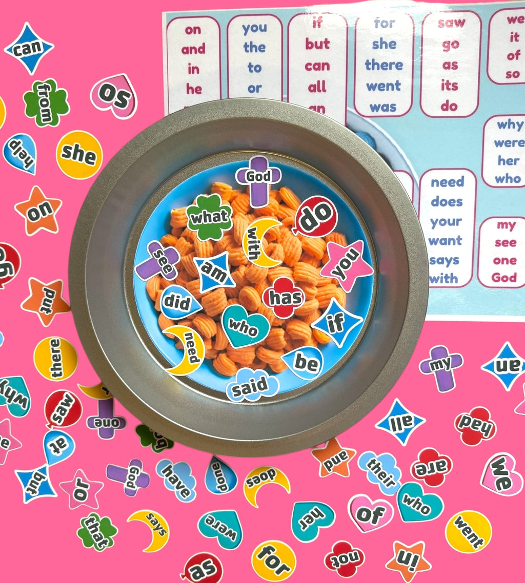 Step 3: Sight Word Cereal