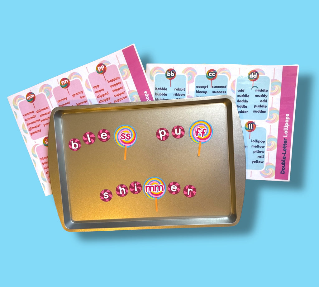Step 7: Double-Letter Lollipops