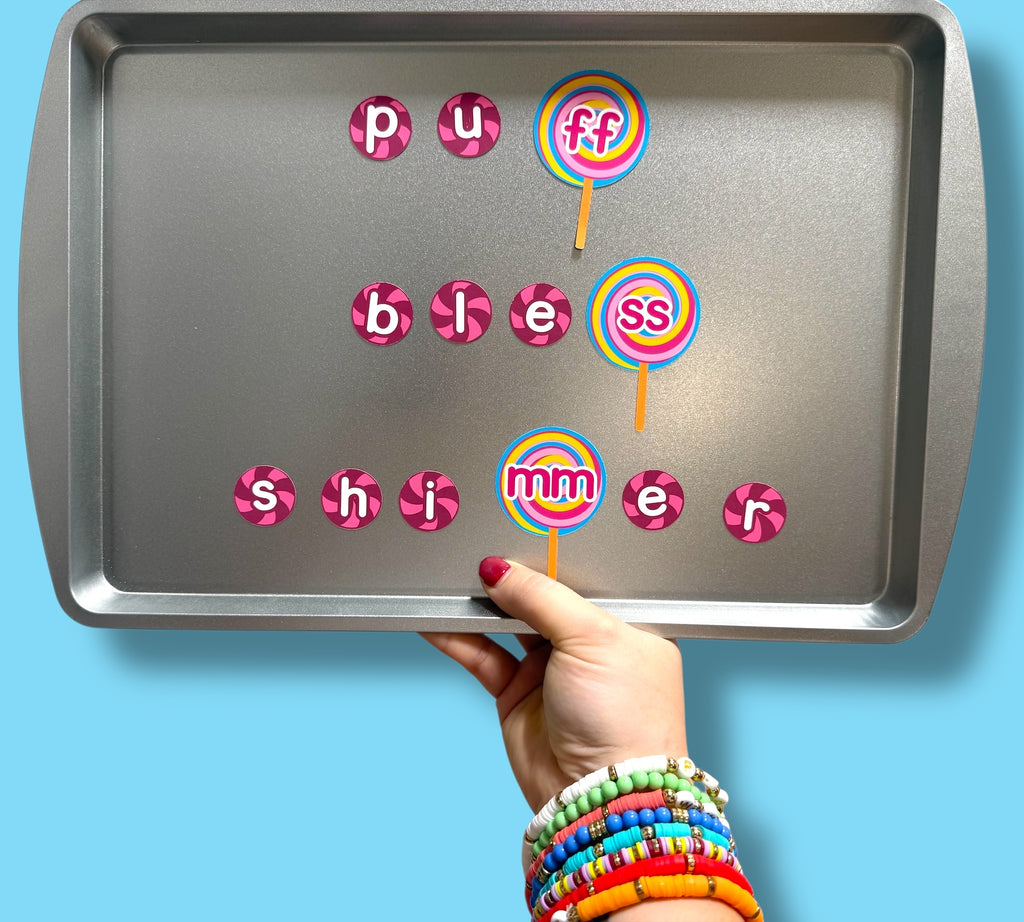 Step 7: Double-Letter Lollipops