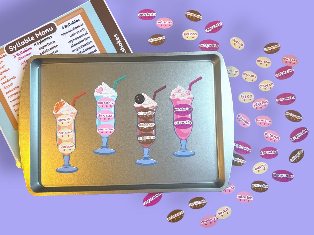 Step 3: Multisyllabic Milkshakes