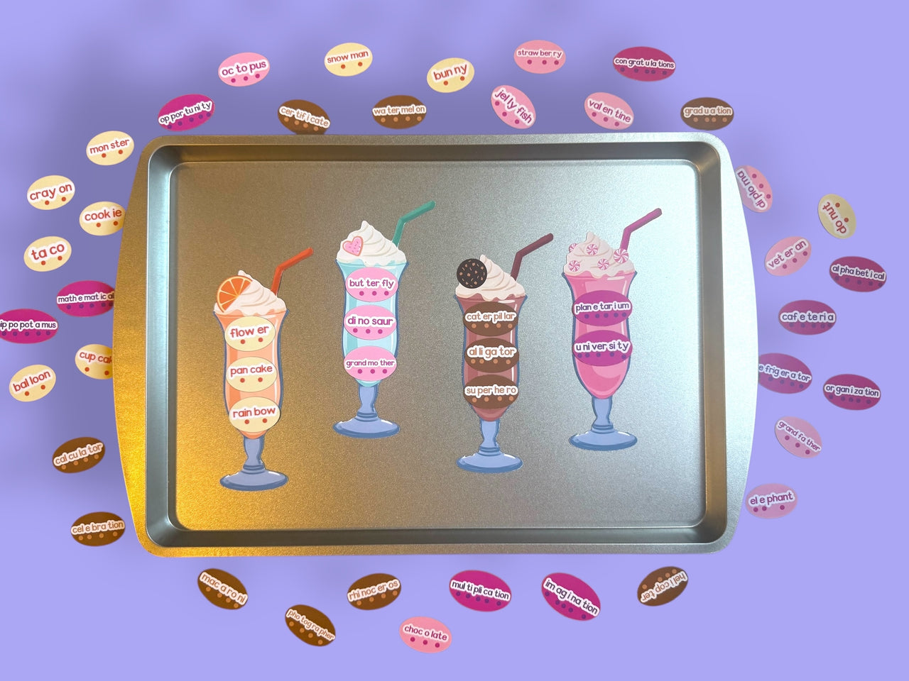 Step 3: Multisyllabic Milkshakes