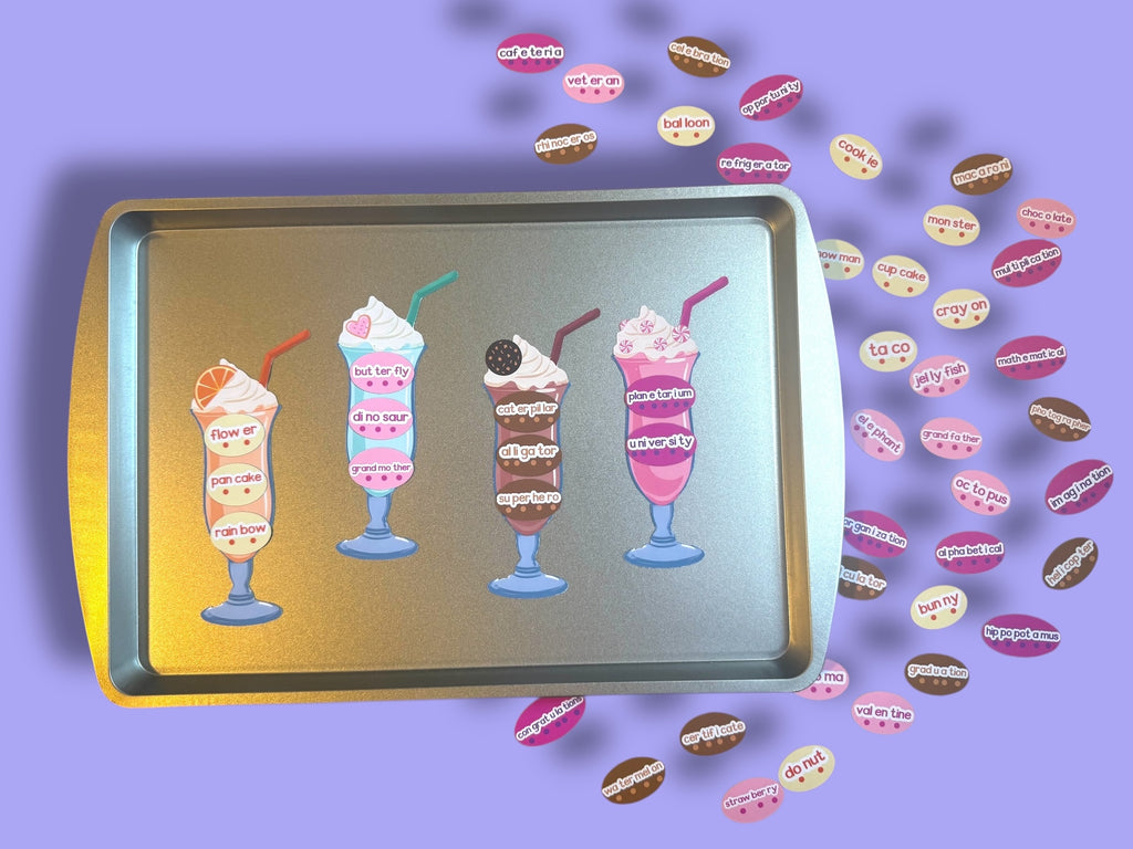 Step 3: Multisyllabic Milkshakes